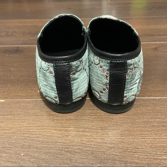 Gucci Horsebit-detailed embroidered velvet loafers - Picture 7 of 9